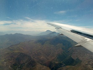 Ecuador, inbound toward Quito.